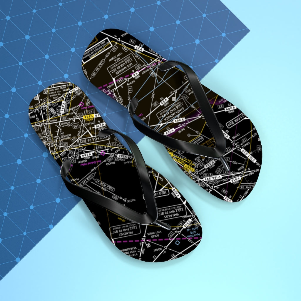 Aeronautical Chart Flip-Flops (ELUS3/invert)