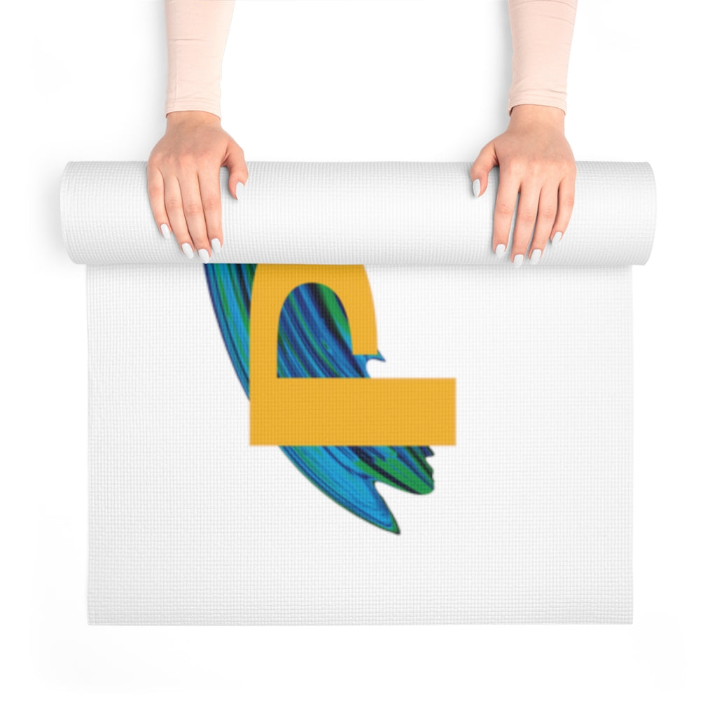 Pilot yoga mat (yellow/blue)
