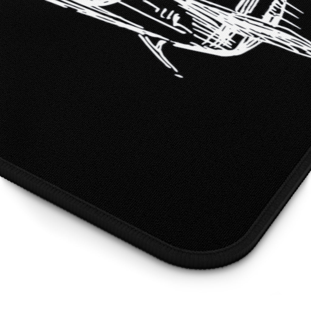 Desk mat - Aero 2 (black)