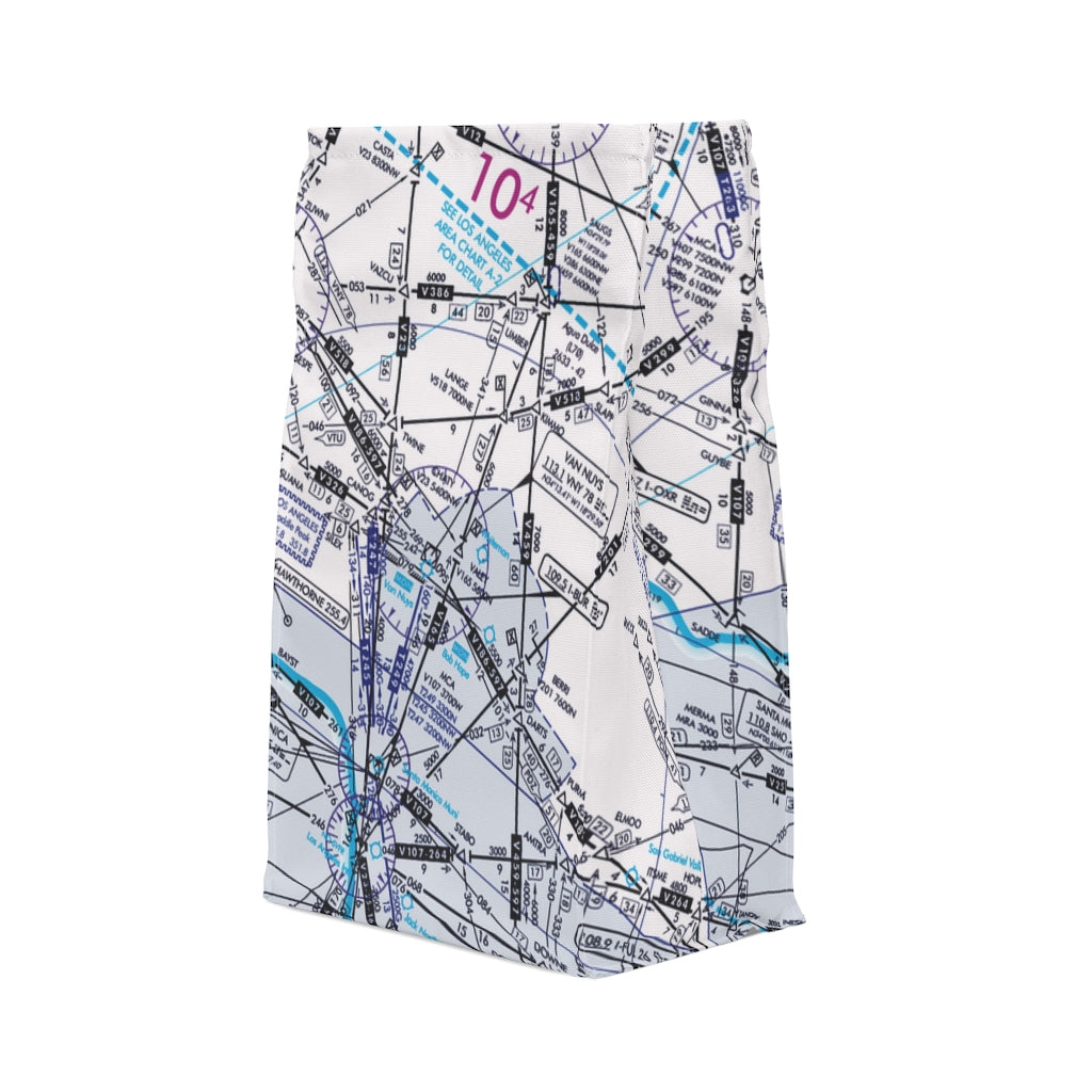 Enroute Low Altitude Chart lunch bag