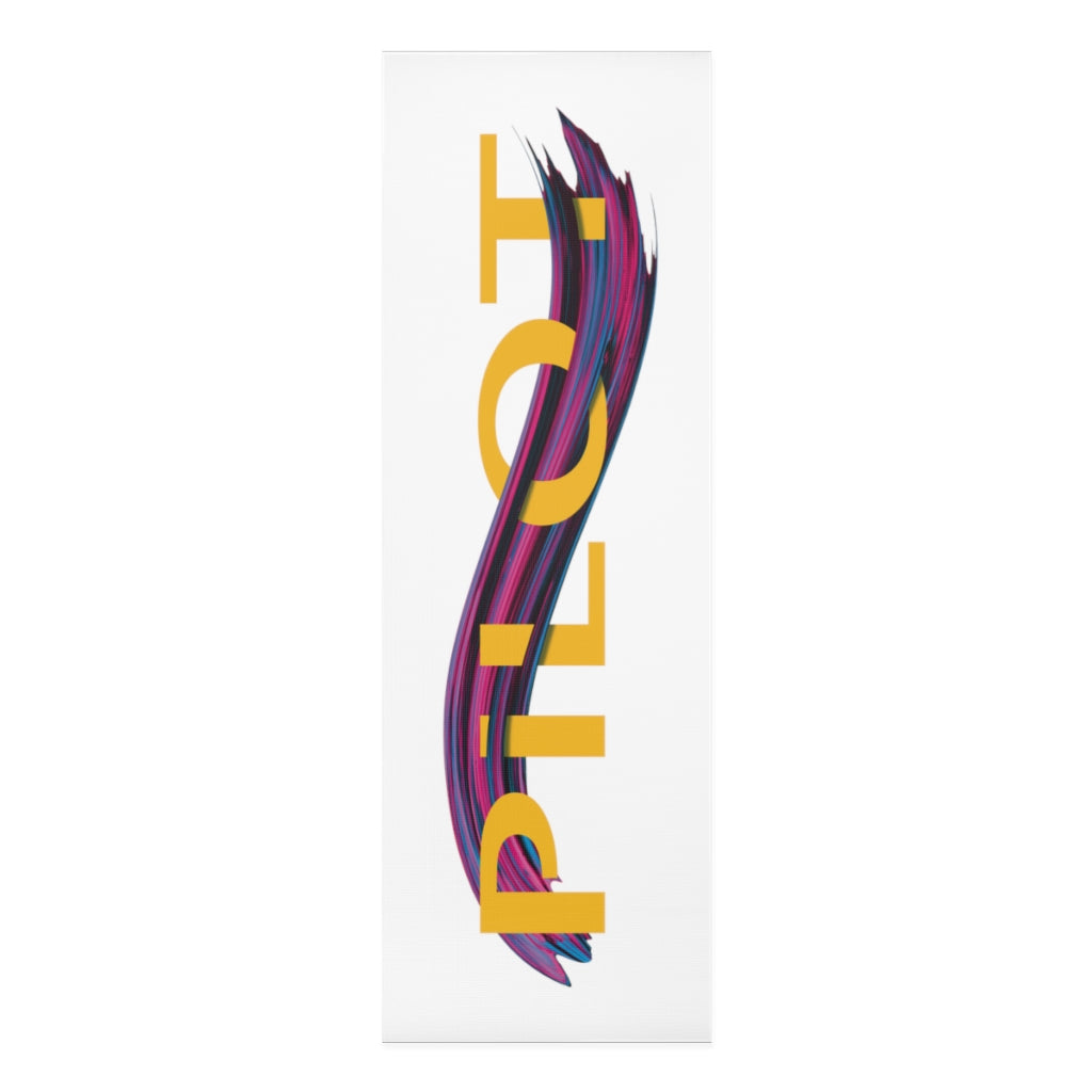 Pilot yoga mat (yellow/purple)