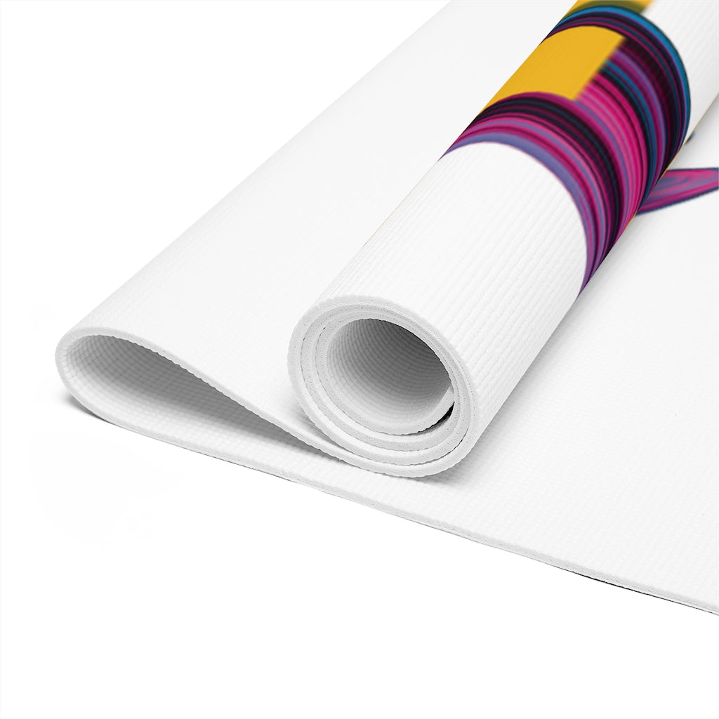 Pilot yoga mat (yellow/purple)