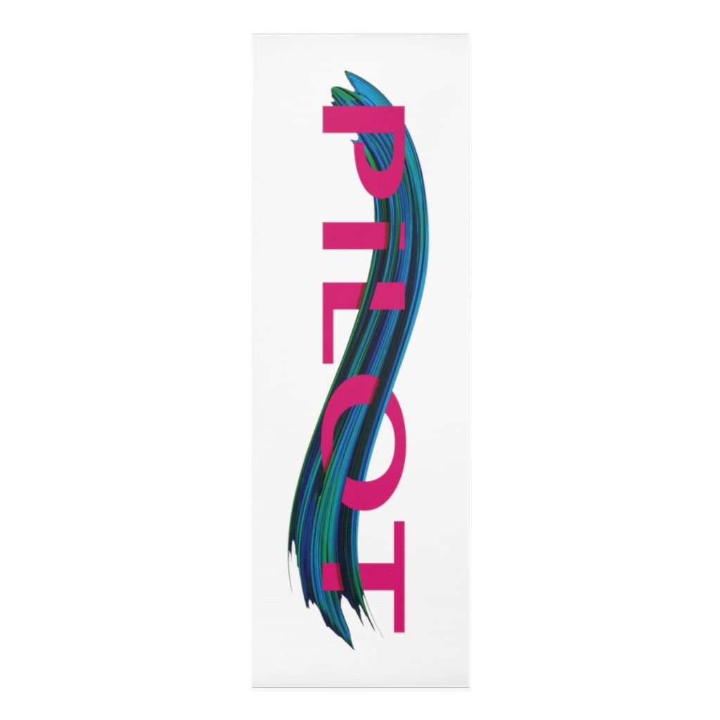 Pilot yoga mat (pink/blue)