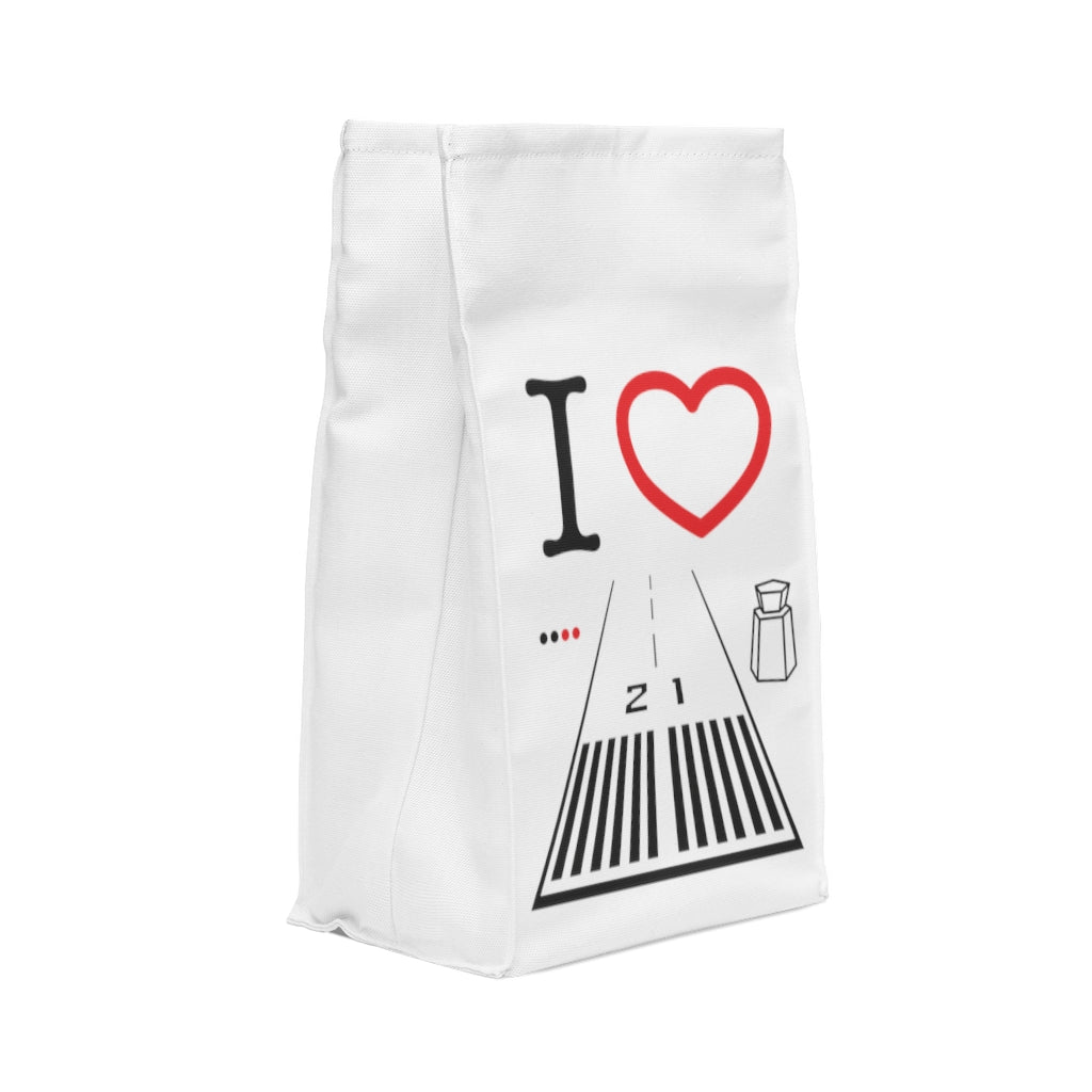 Santa Monica Airport lunch bag (white)