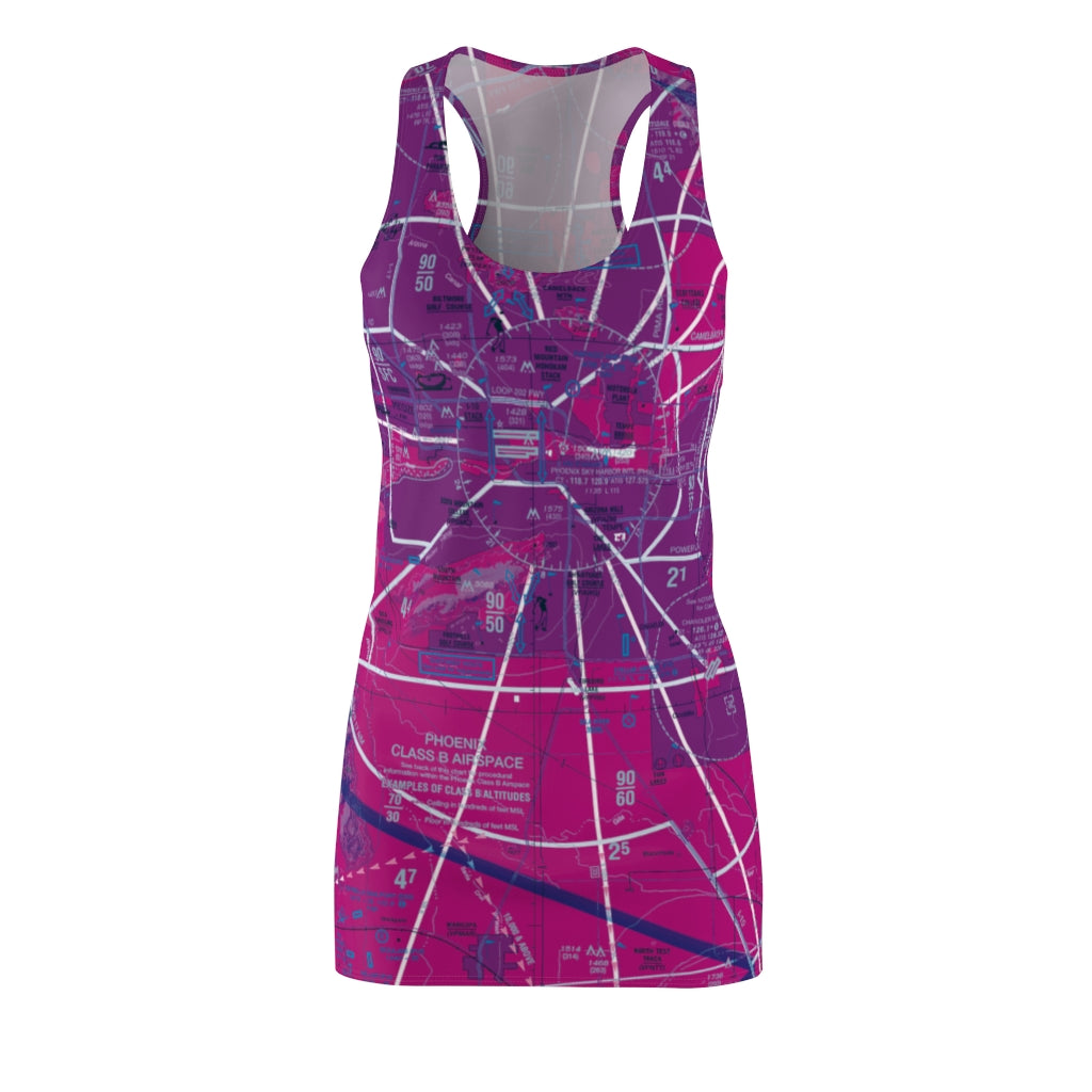 Phoenix TAC Chart - racerback dress (purple)