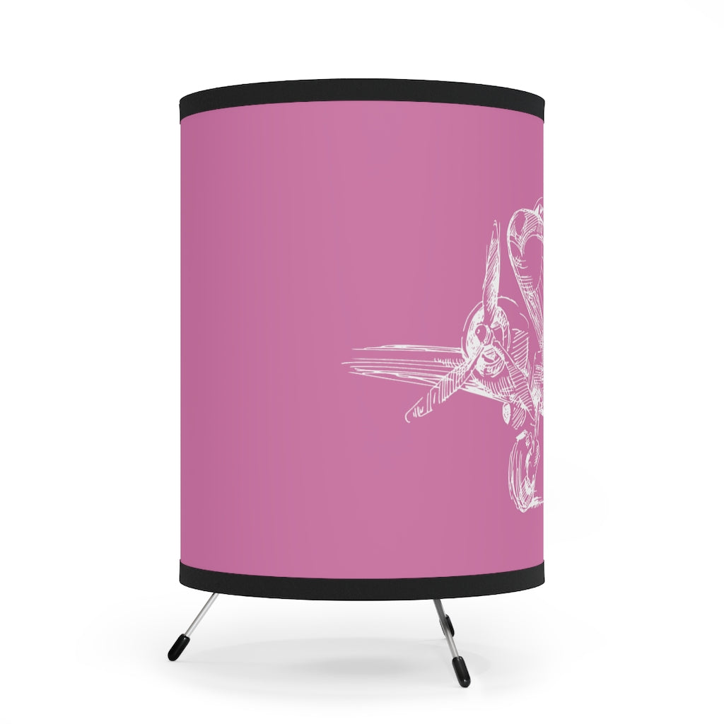 Aero 1 (pink) - Tripod Lamp