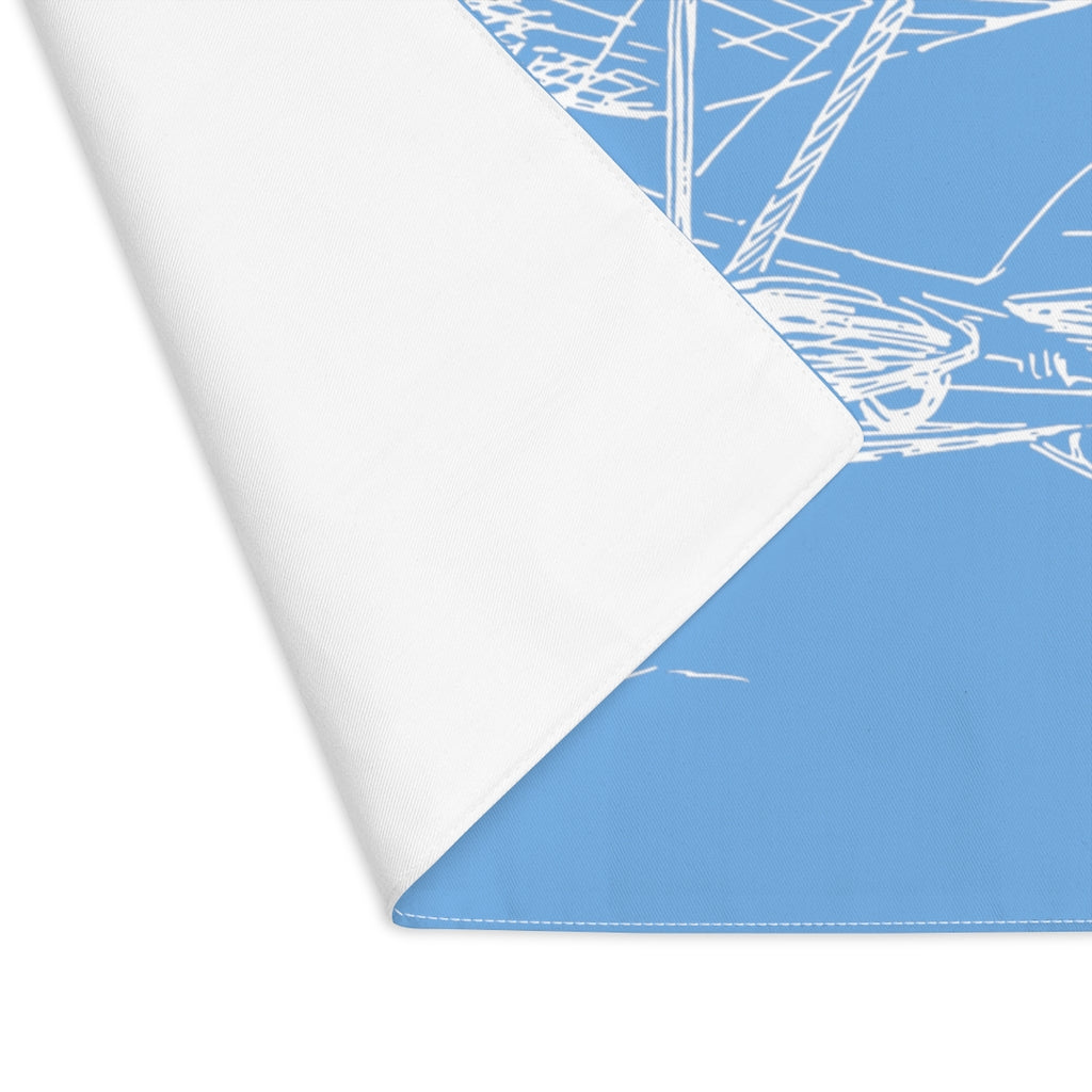 Kitchen placemat - Aero 2 (lt. blue)