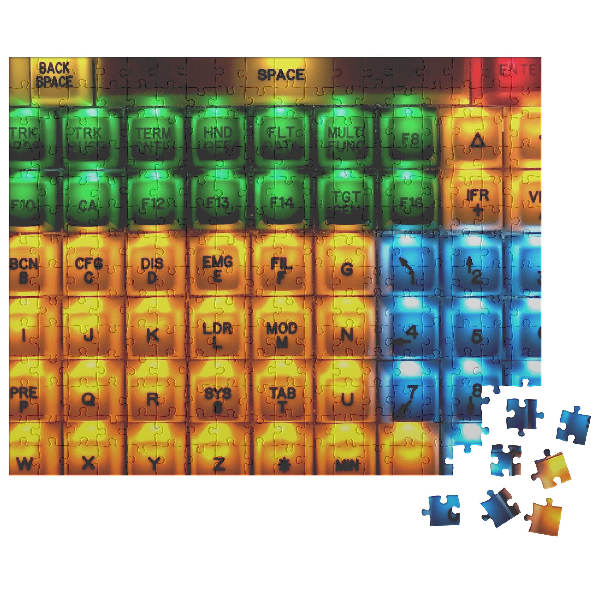 ATC keyboard jigsaw puzzle