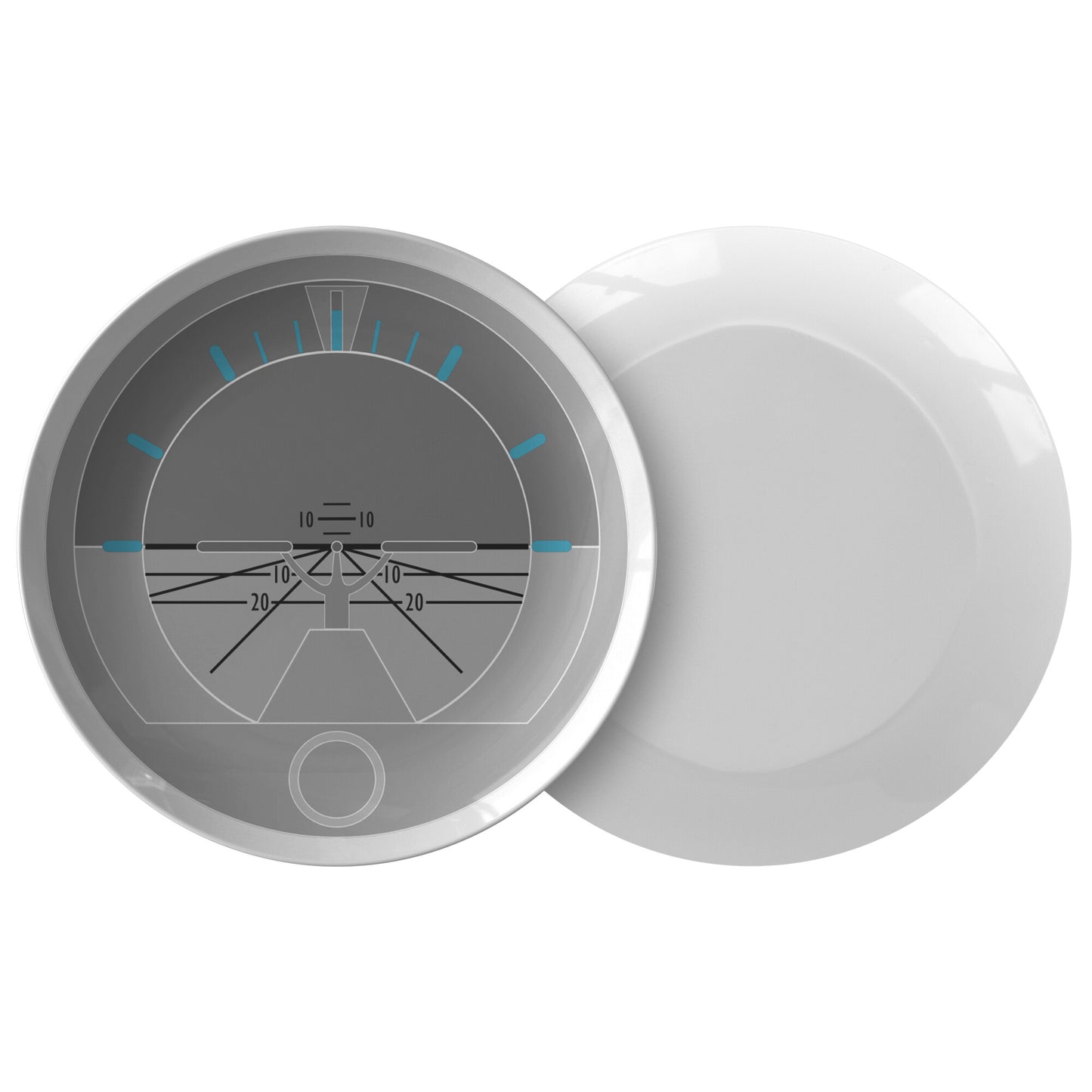 Attitude Indicator - dinner plate
