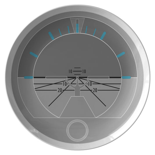 Attitude Indicator - dinner plate