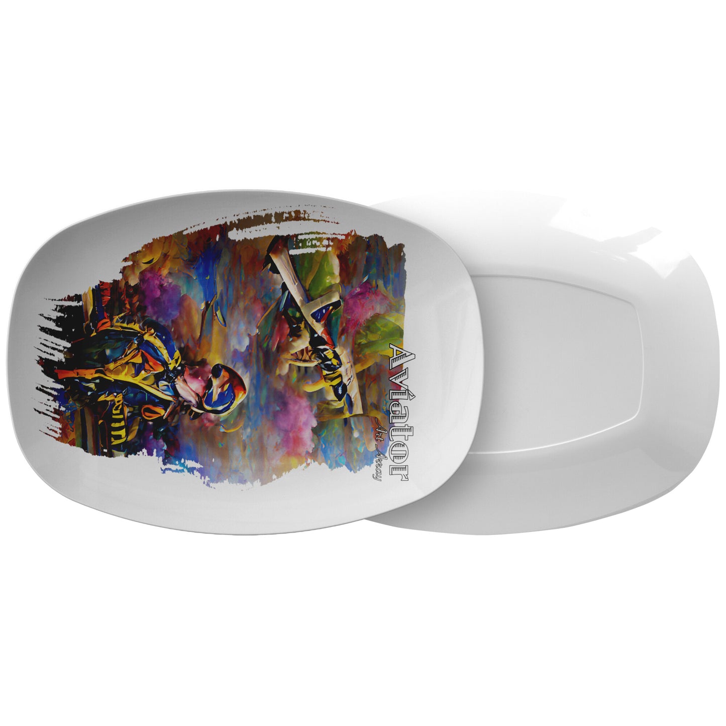 Aviator Art Array #3 - serving platter