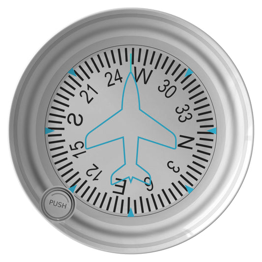 Heading Indicator - dinner plate
