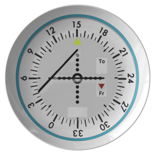 VHF omnidirectional range - dinner plate