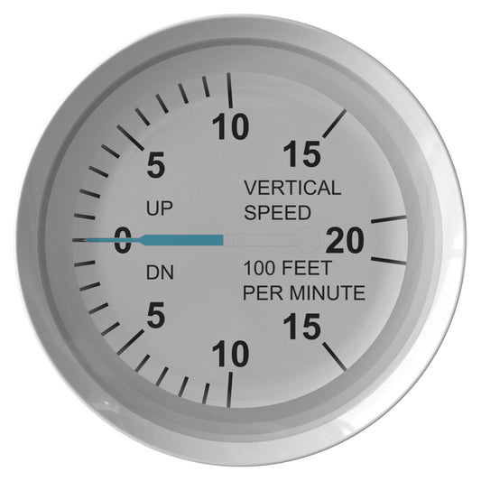 Vertical Speed Indicator - dinner plate