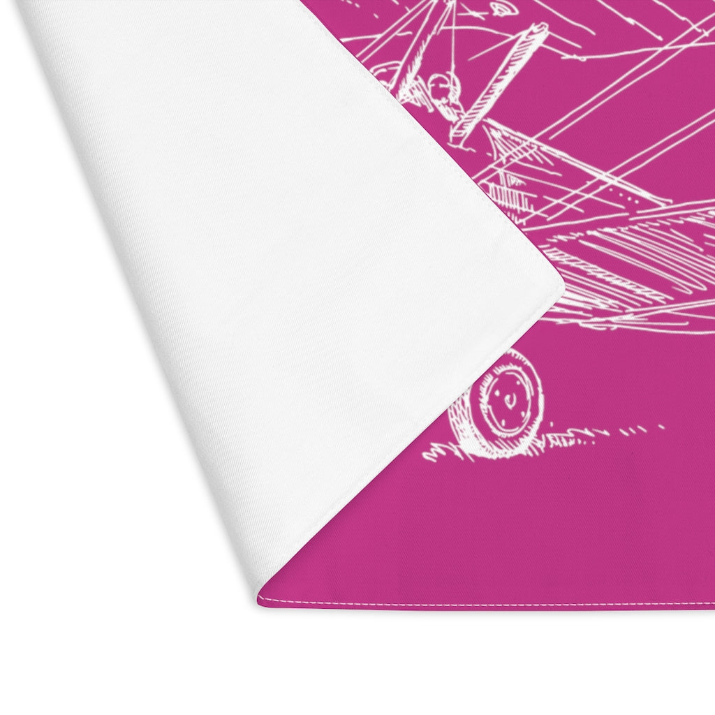 Kitchen placemat - Aero 4 (pink)