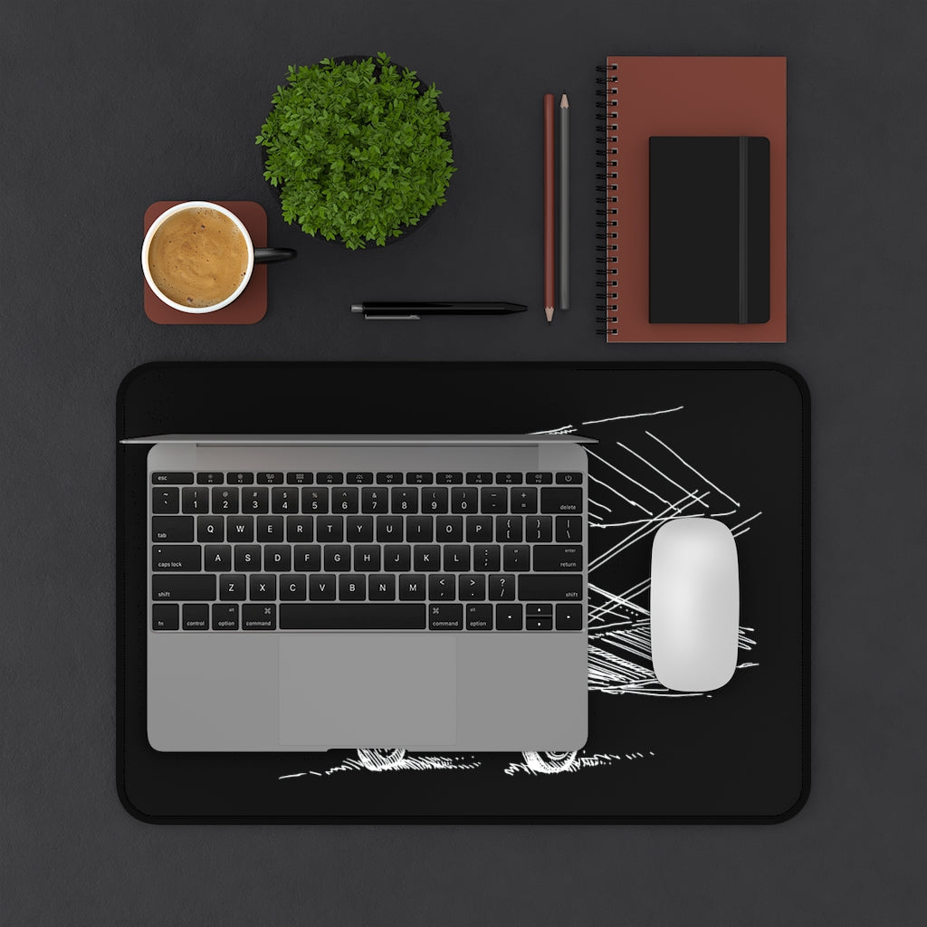 Desk mat - Aero 4 (black)