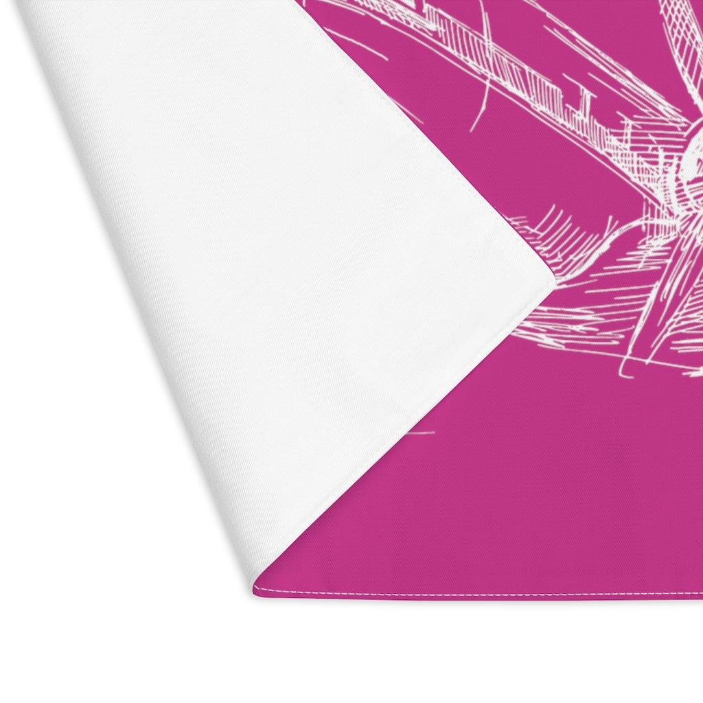 Kitchen placemat - Aero 1 (pink)
