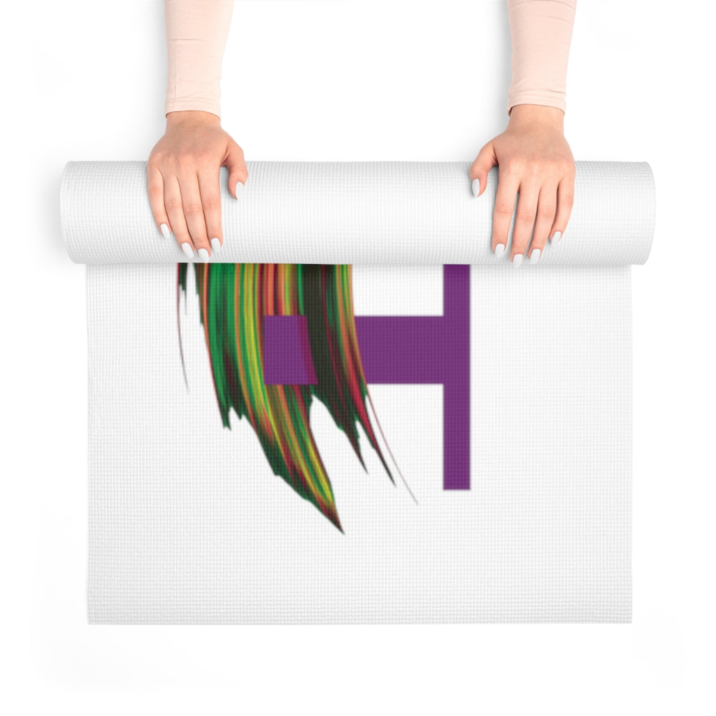Pilot yoga mat (purple/green)