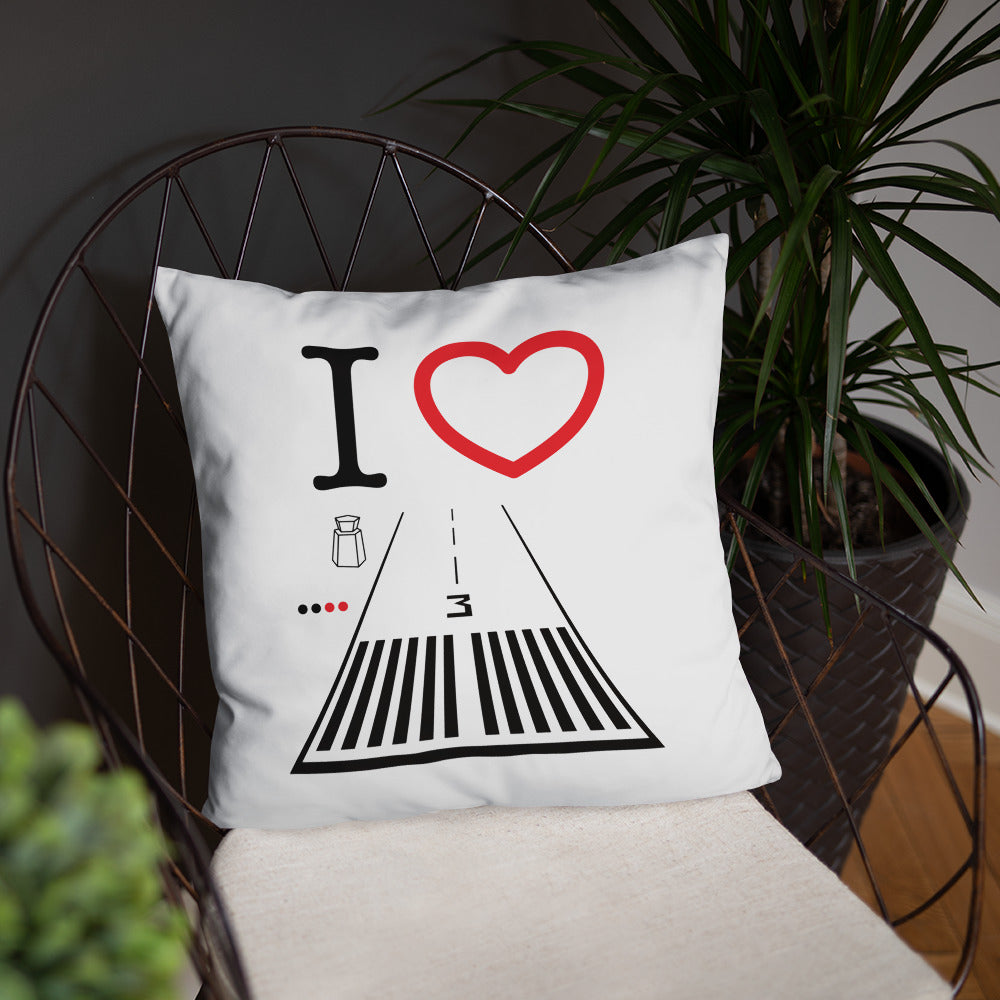 Santa Monica Airport Runway 21 / Runway 3 - Basic Pillow