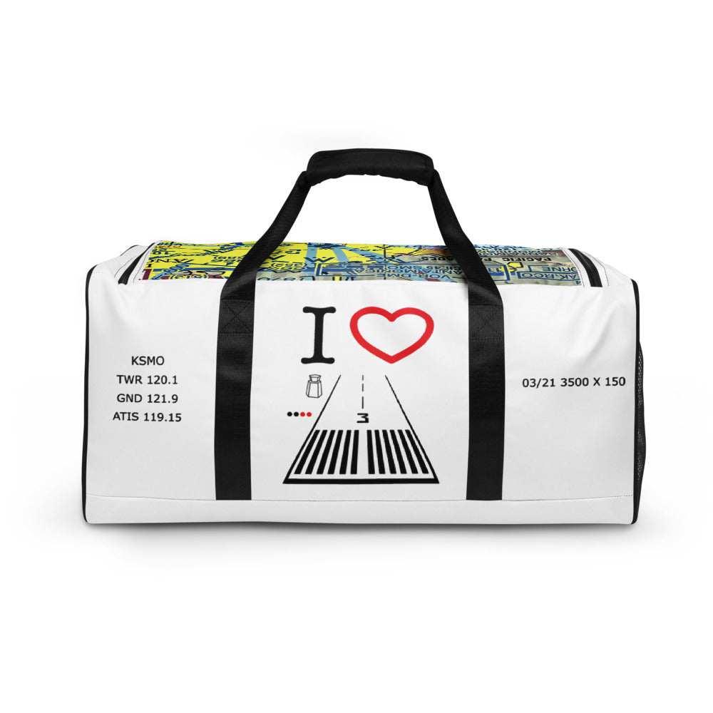 Santa Monica Airport Runway 21 - 3 - duffle bag
