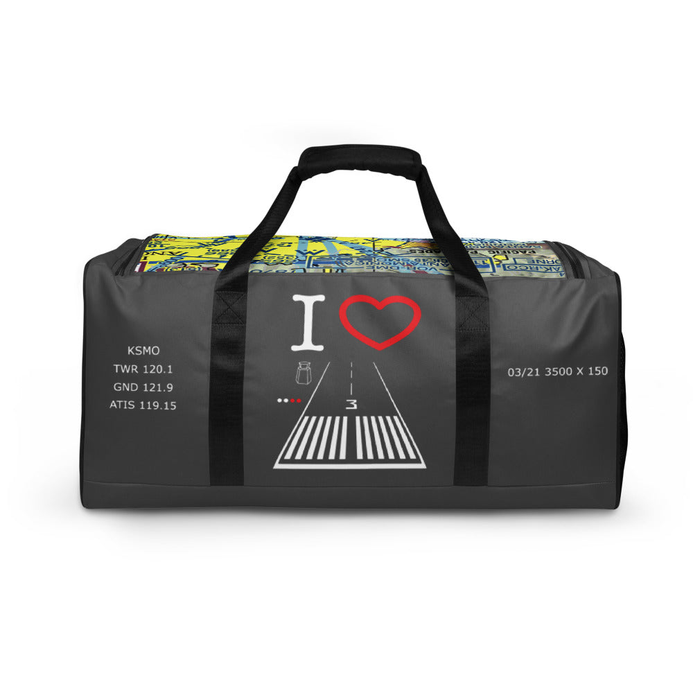 Santa Monica Airport Runway 21 - 3 - duffle bag