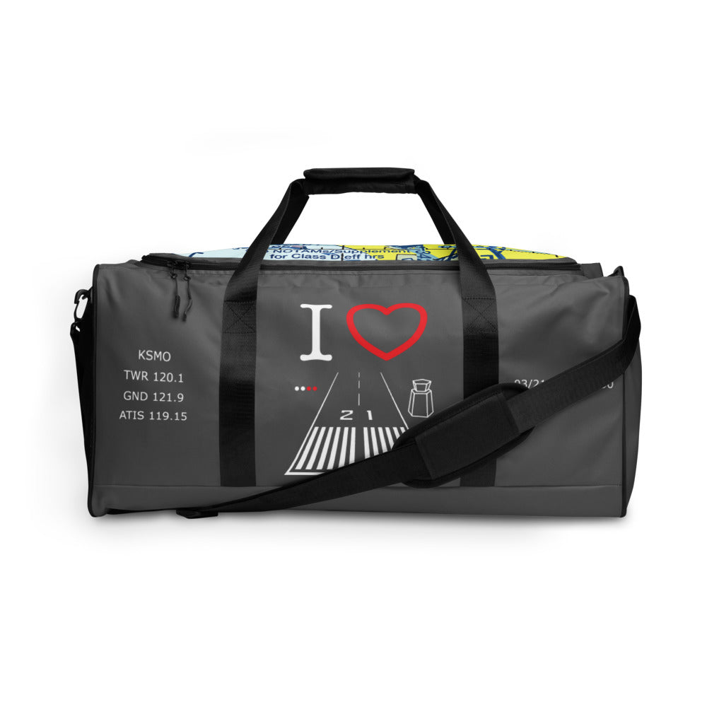 Santa Monica Airport Runway 21 - 3 - duffle bag