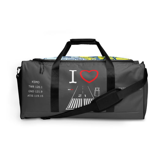Santa Monica Airport Runway 21 - 3 - duffle bag