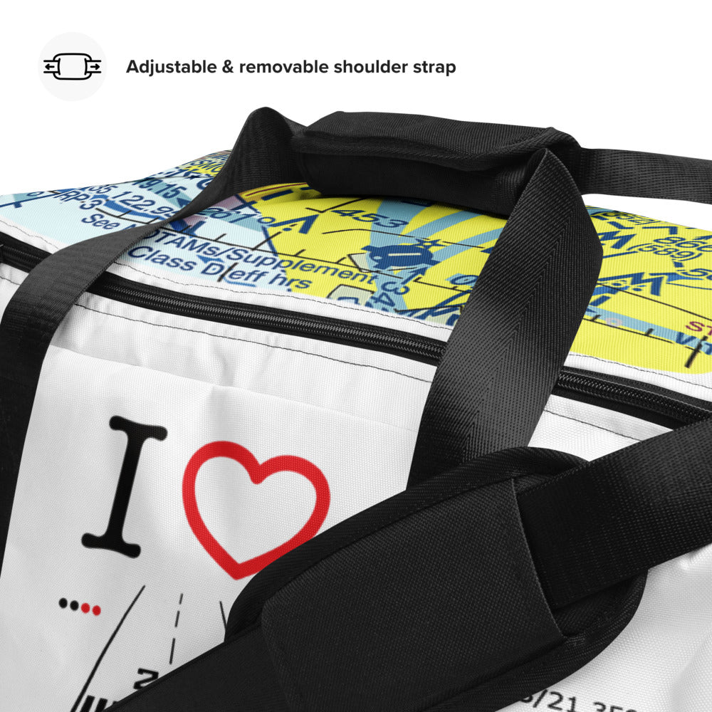 Santa Monica Airport Runway 21 - 3 - duffle bag