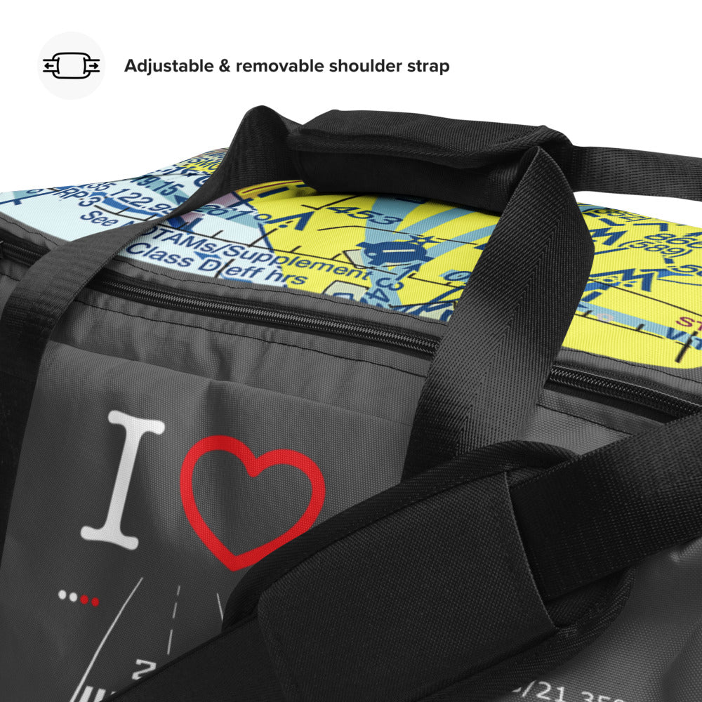Santa Monica Airport Runway 21 - 3 - duffle bag
