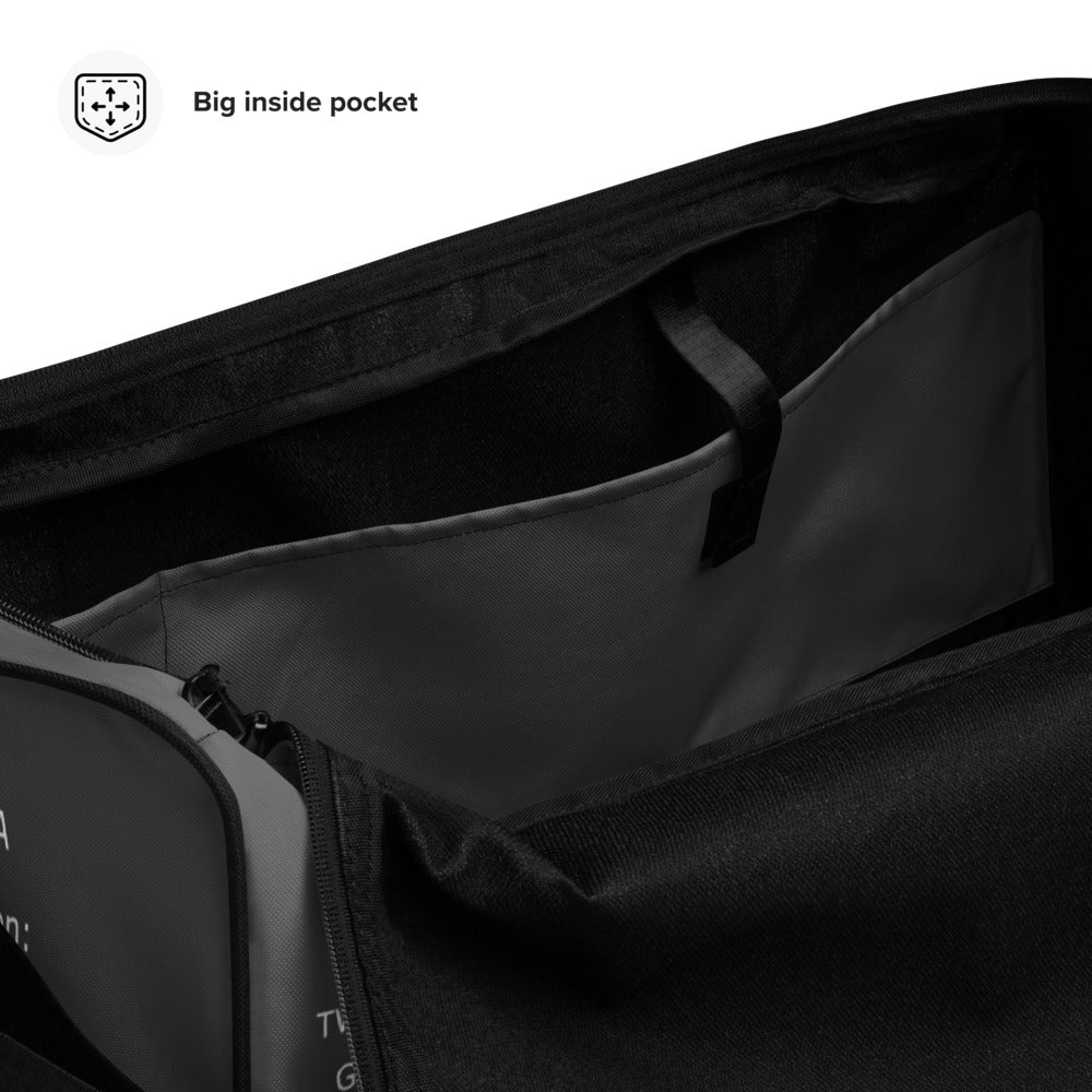 Torrance Airport Runways 29L - 29R / 11L - 11R - duffle bag