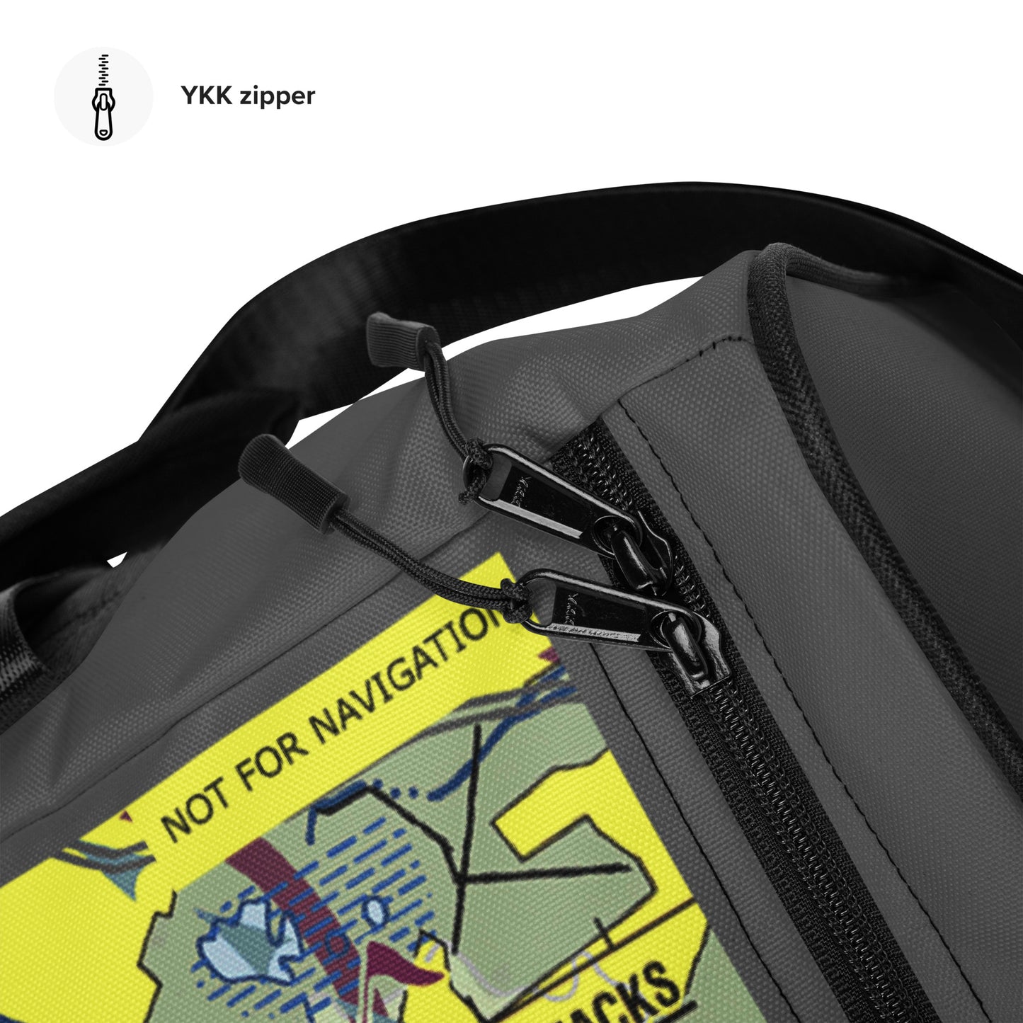 Van Nuys Airport Runways 16L - 16R / 34L - 34R - duffle bag