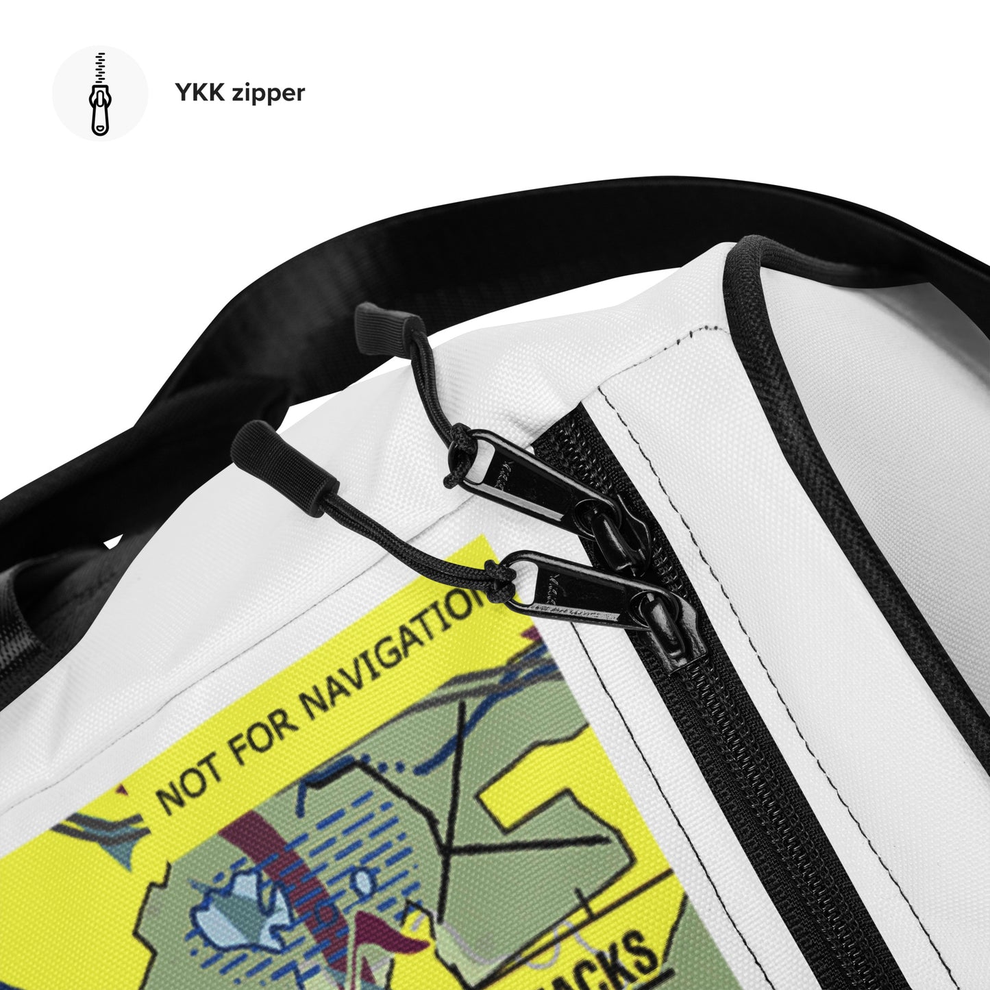 Van Nuys Airport Runways 16L - 16R / 34L - 34R - duffle bag