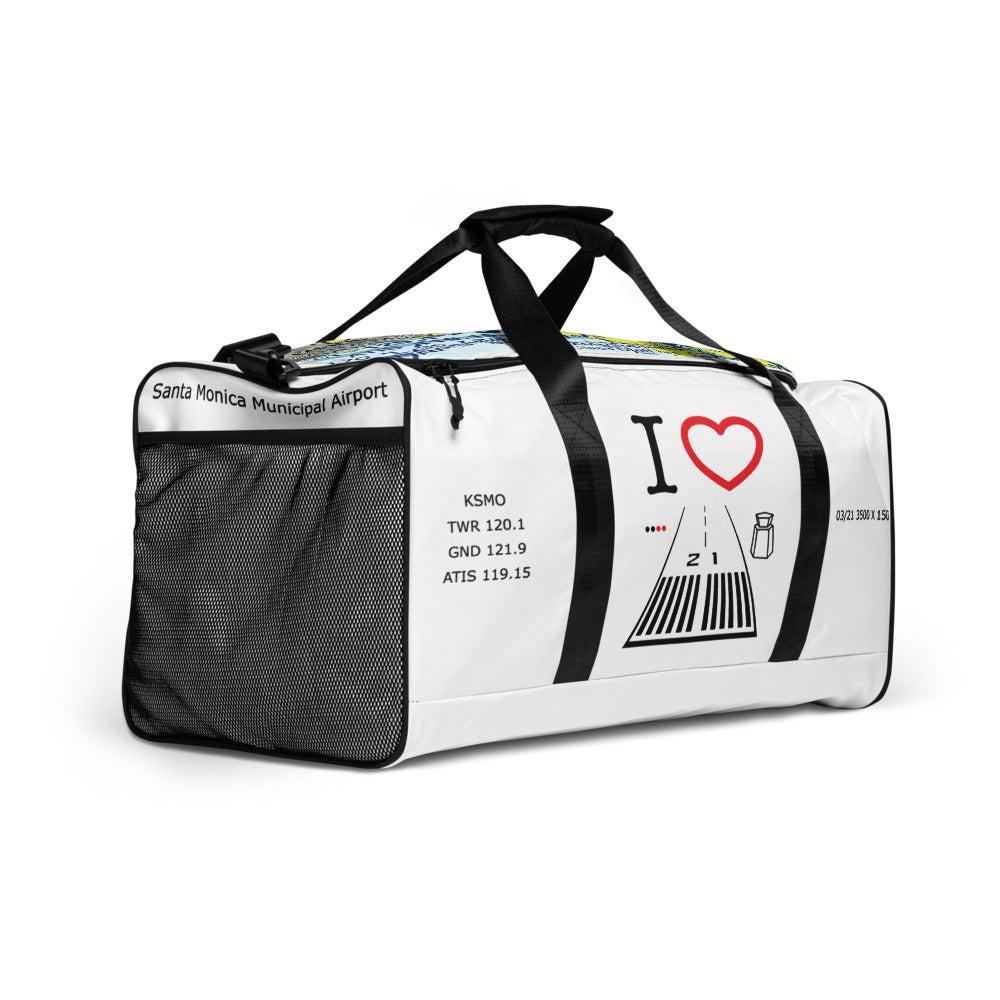 Santa Monica Airport Runway 21 - 3 - duffle bag