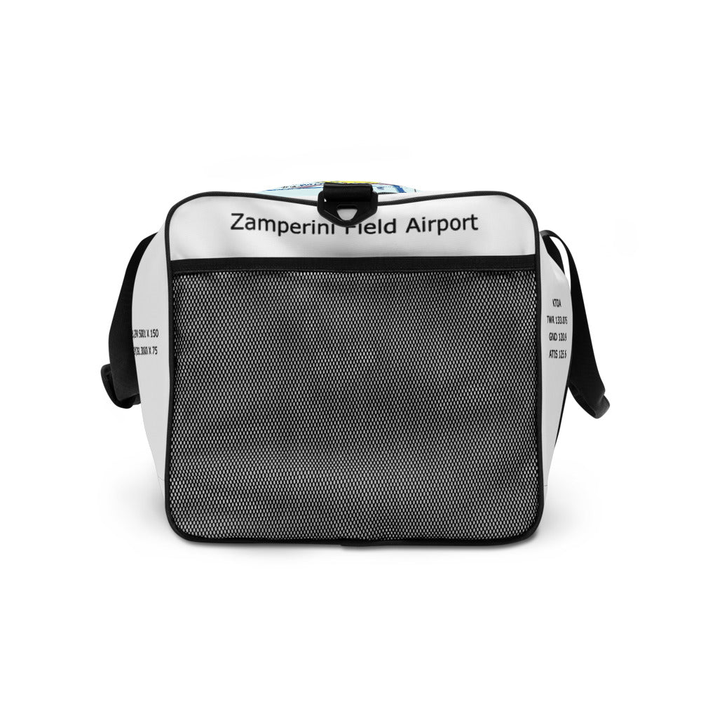 Torrance Airport Runways 29L - 29R / 11L - 11R - duffle bag