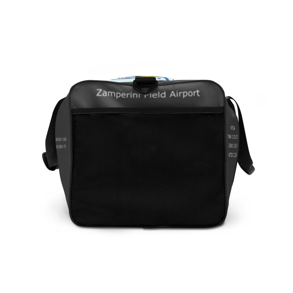 Torrance Airport Runways 29L - 29R / 11L - 11R - duffle bag