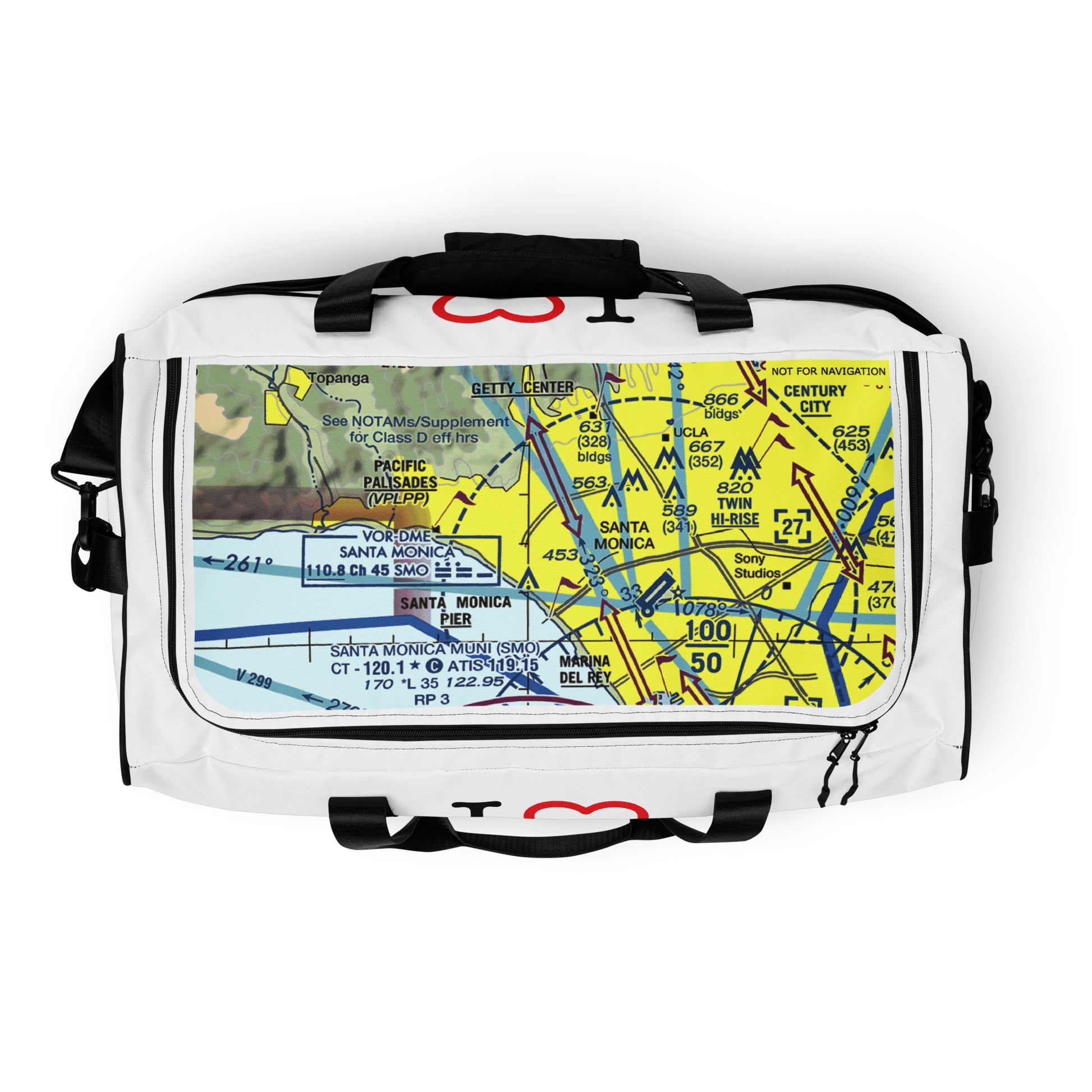 Santa Monica Airport Runway 21 - 3 - duffle bag