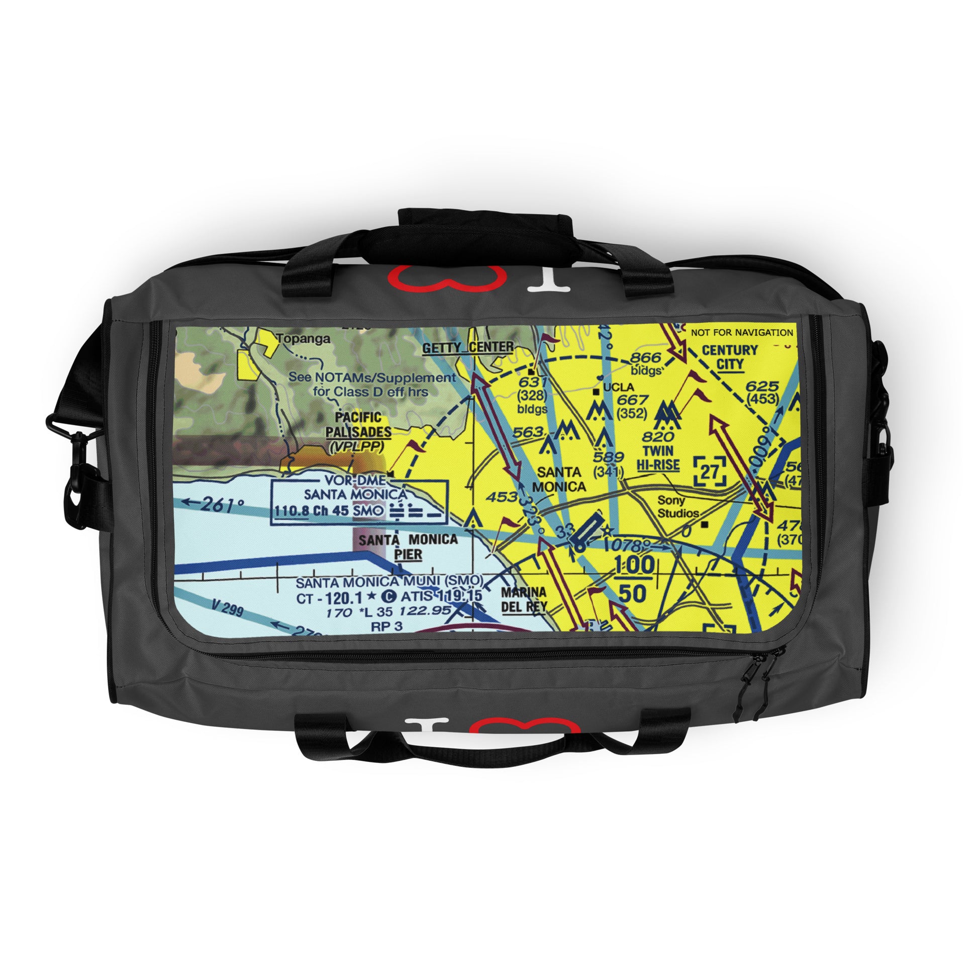 Santa Monica Airport Runway 21 - 3 - duffle bag