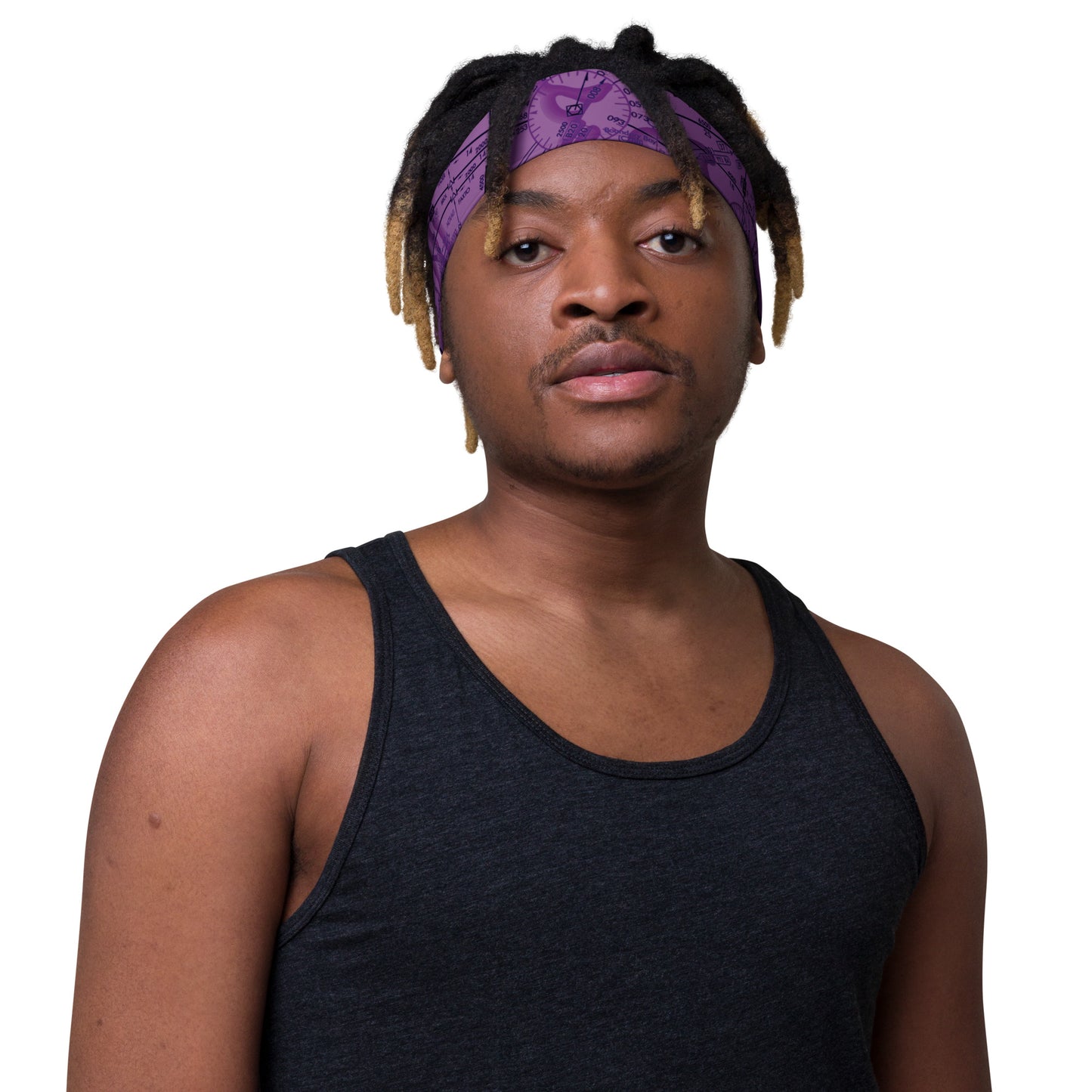 Enroute Low Altitude Chart headband (purple)
