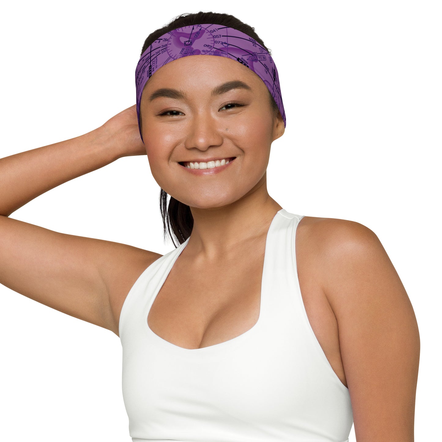 Enroute Low Altitude Chart headband (purple)