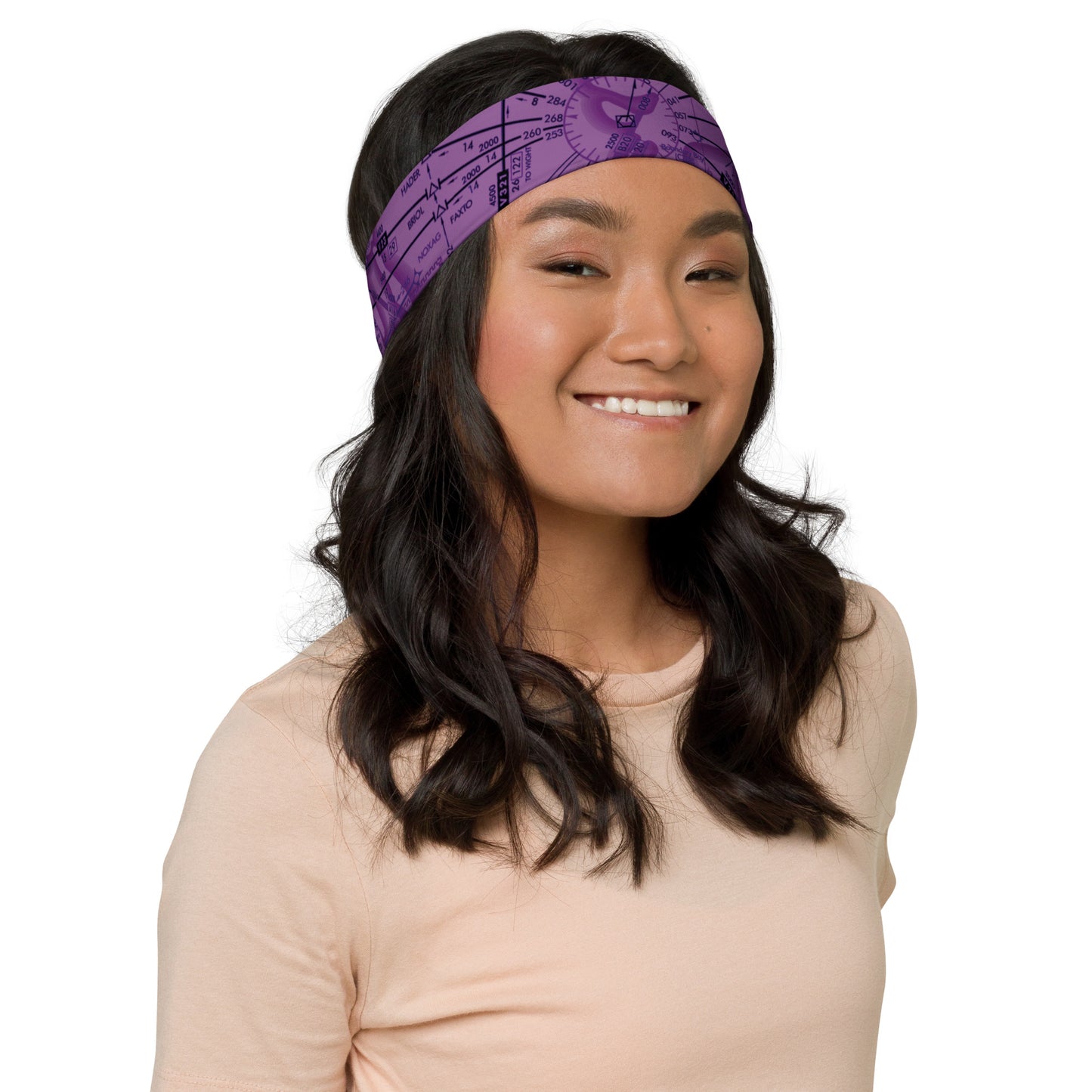 Enroute Low Altitude Chart headband (purple)