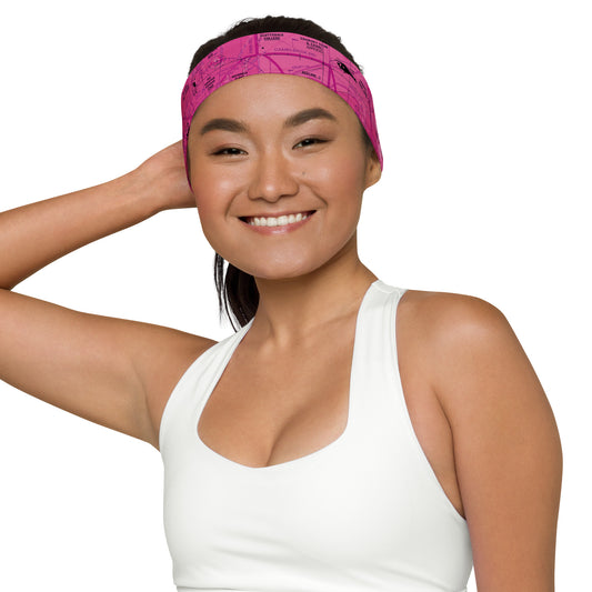 Phoenix TAC Chart headband (pink)