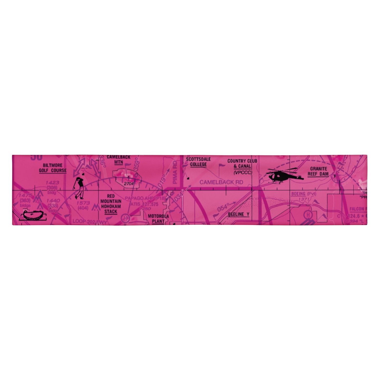 Phoenix TAC Chart headband (pink)