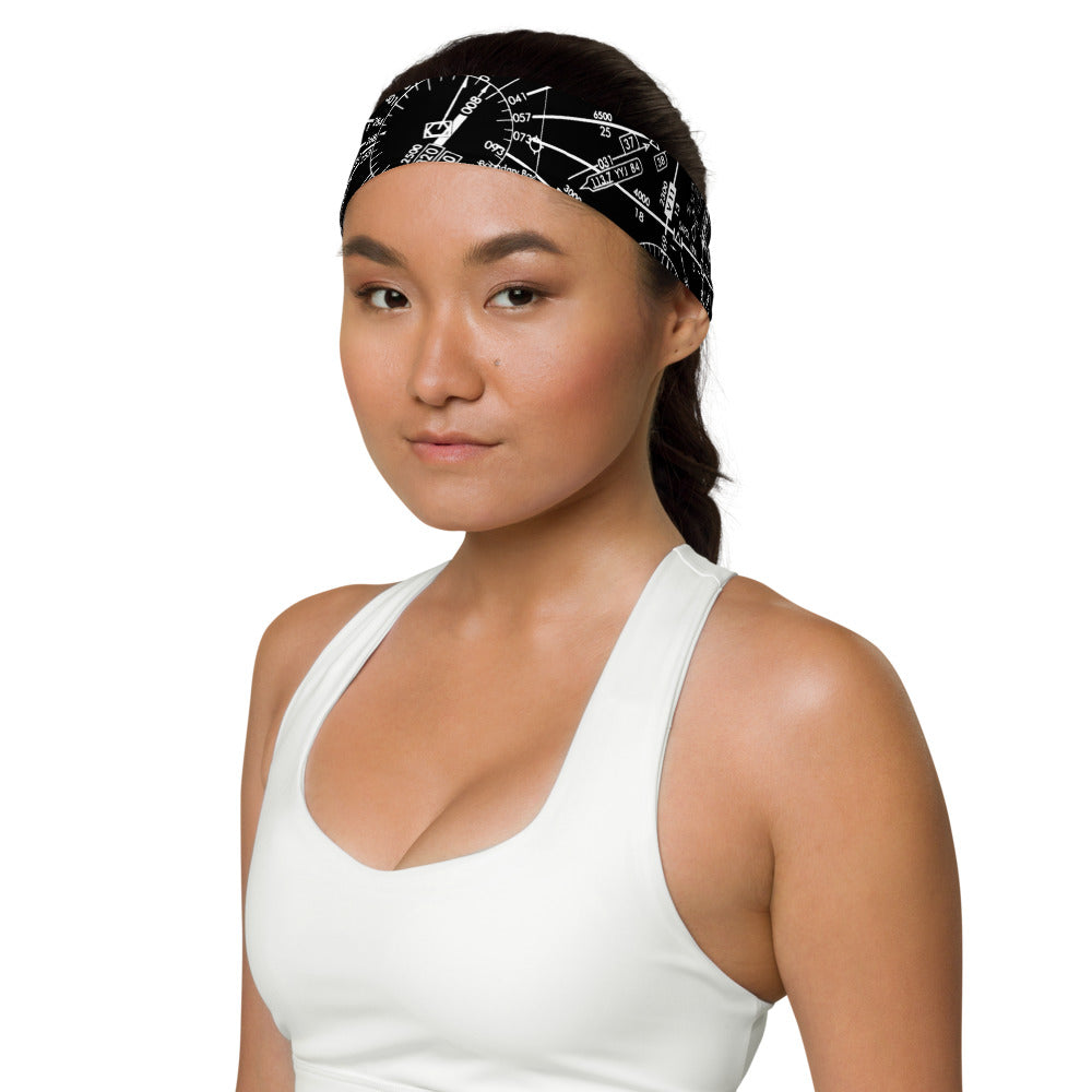 Enroute Low Altitude Chart - black headband