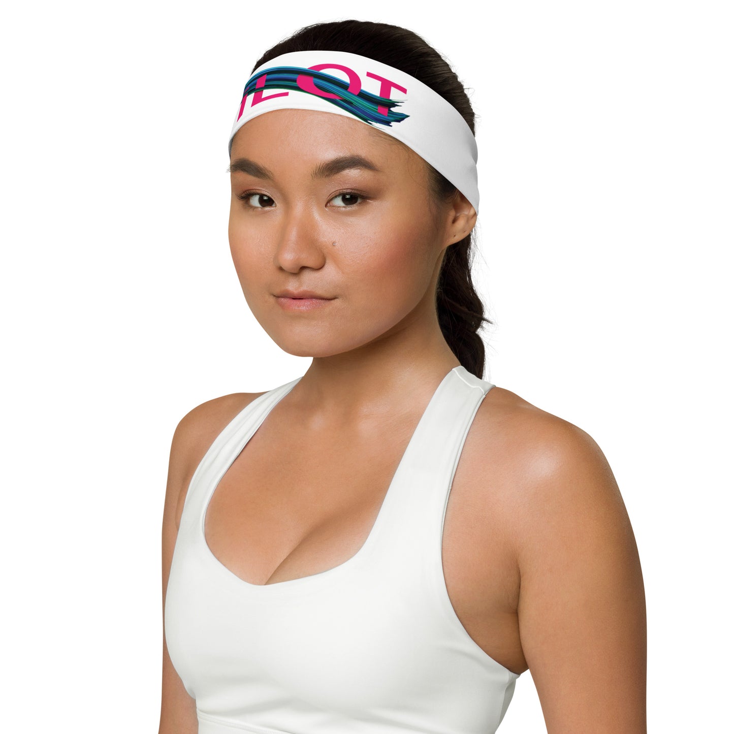 Pilot - headband (pink/blue)