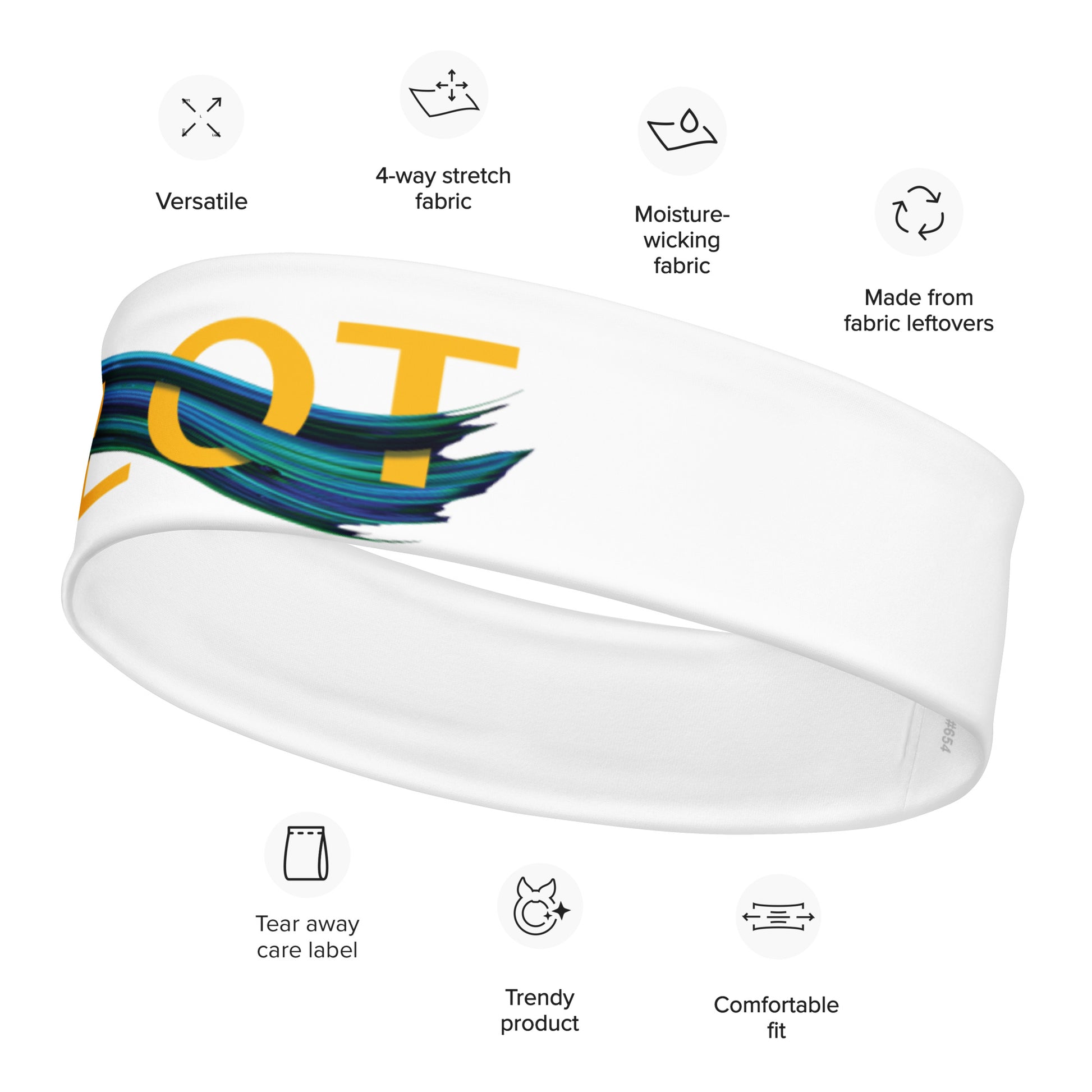 Pilot - headband (yellow/blue)