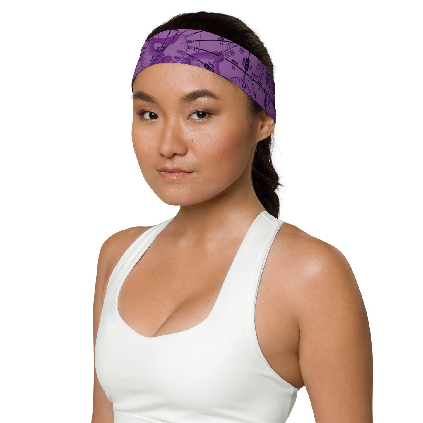 Enroute Low Altitude Chart headband (purple)