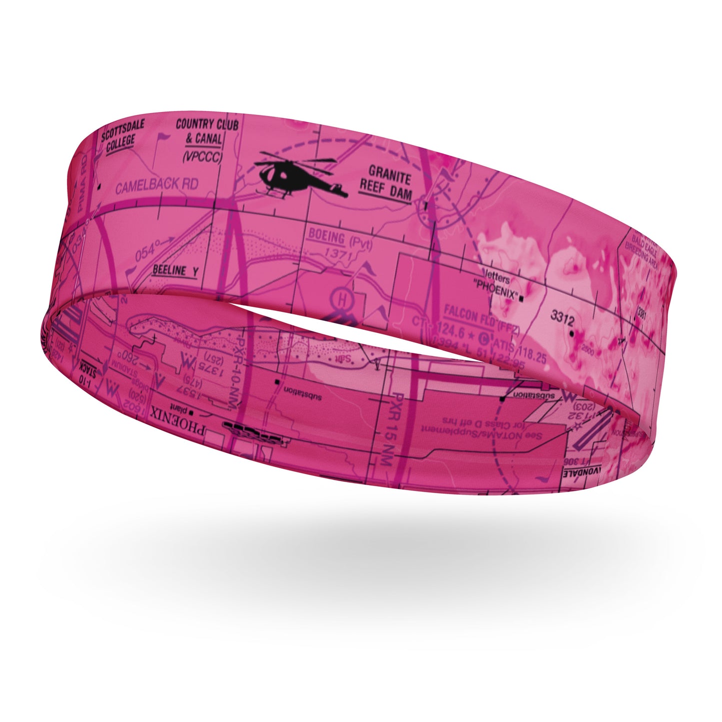 Phoenix TAC Chart headband (pink)