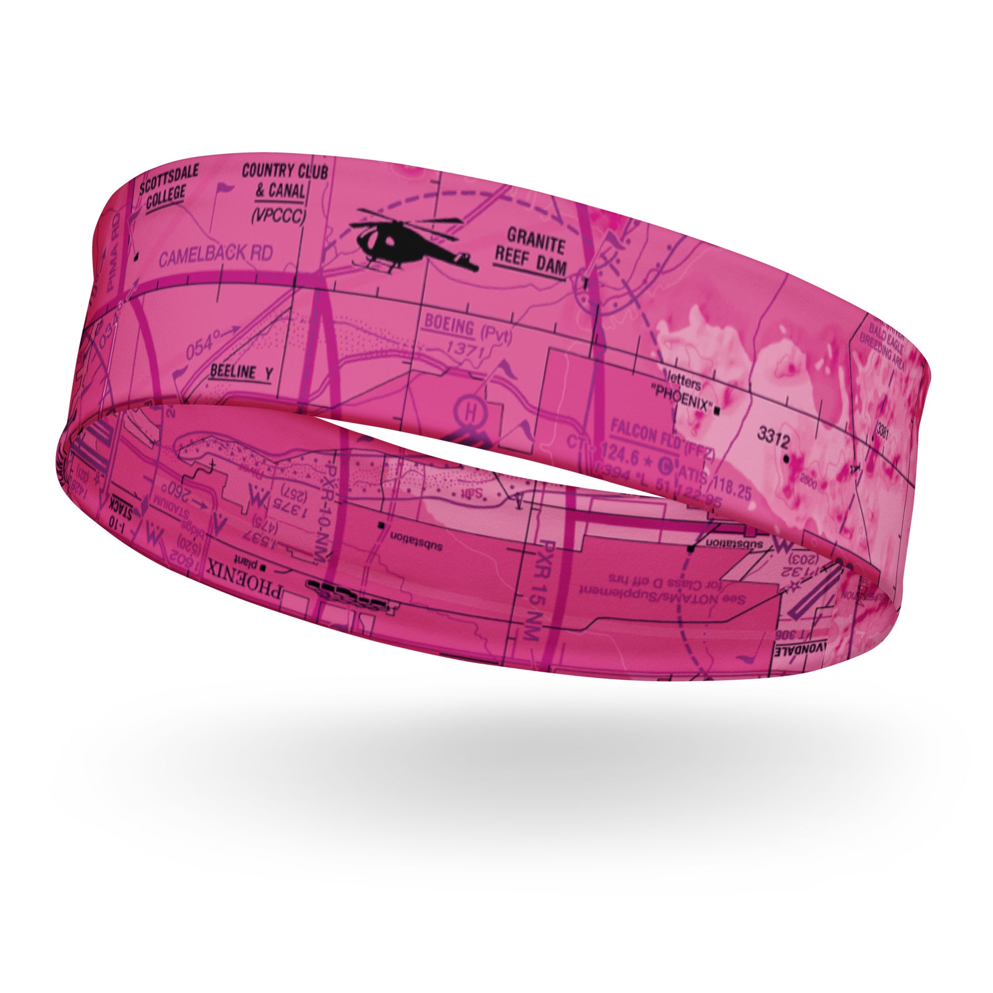 Phoenix TAC Chart headband (pink)