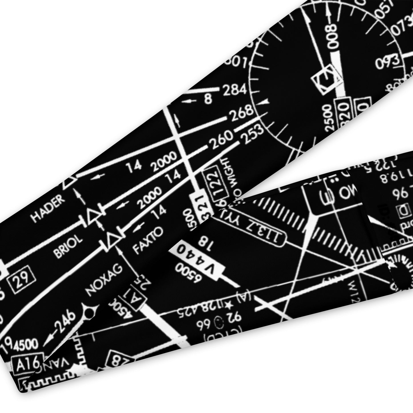 Enroute Low Altitude Chart - black headband
