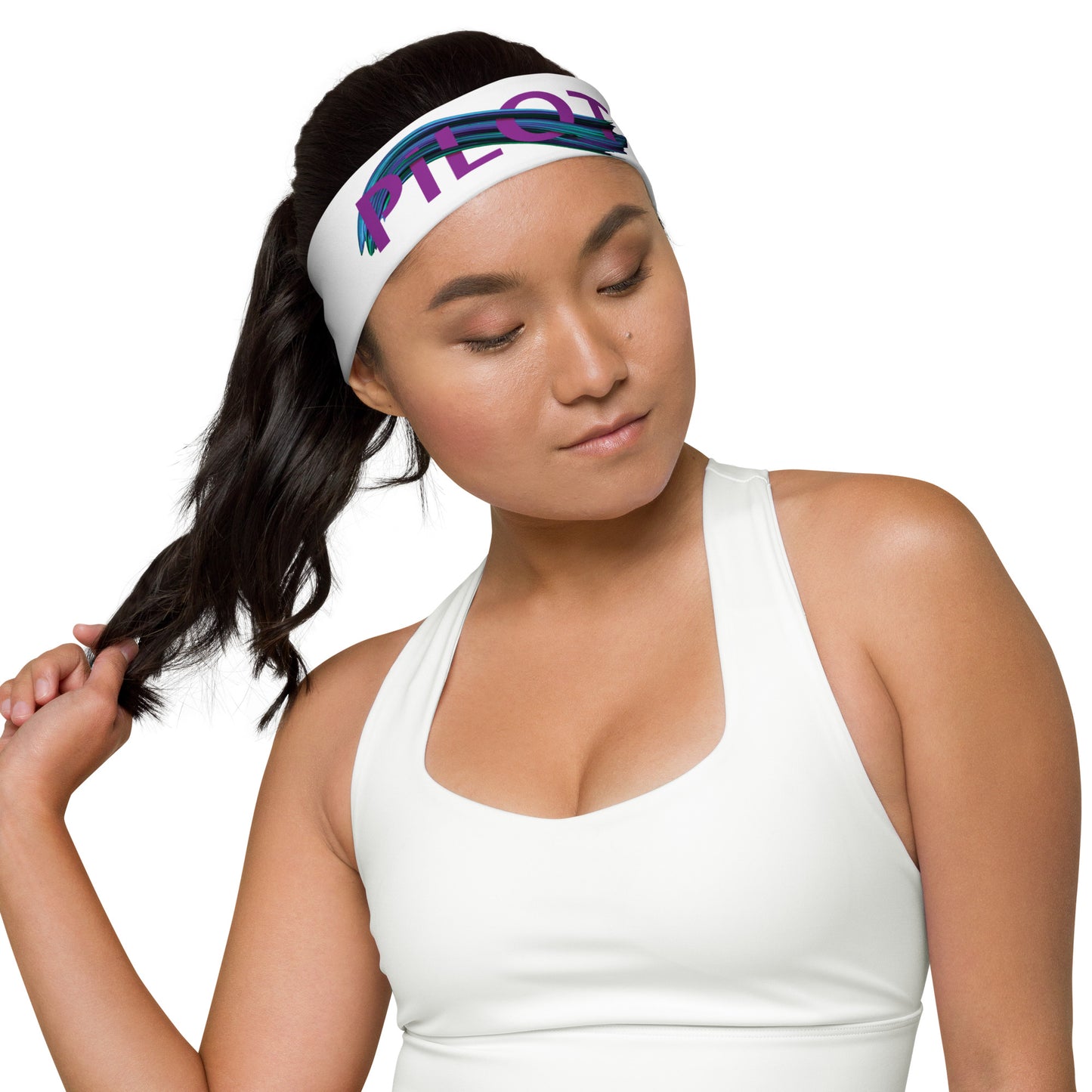 Pilot - headband (purple/blue)